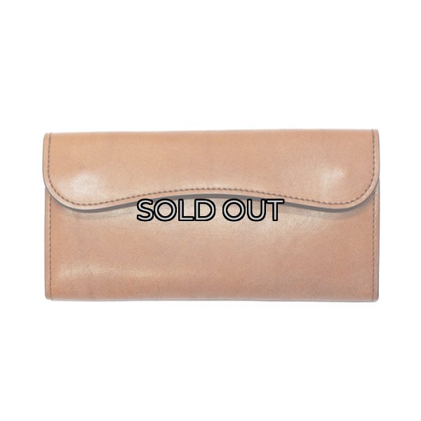 画像1: WILD SWANS（ワイルドスワンズ）WAVE（ウェイブ）ロングウォレット"フルグレインブライドル"/Dark Stain（ダークステイン） (1)