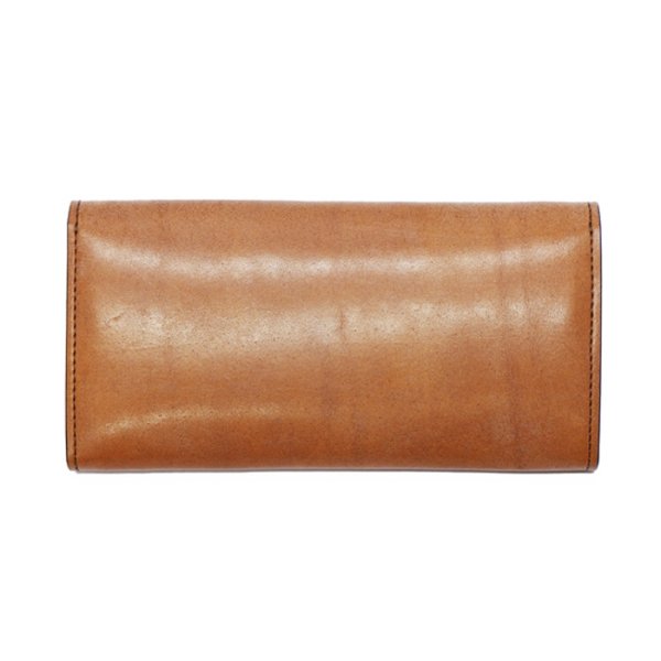 画像2: WILD SWANS(ワイルドスワンズ)WAVE(ウェイブ)ロングウォレット"フルグレインブライドル"/Dark Stain(ダークステイン) (2)