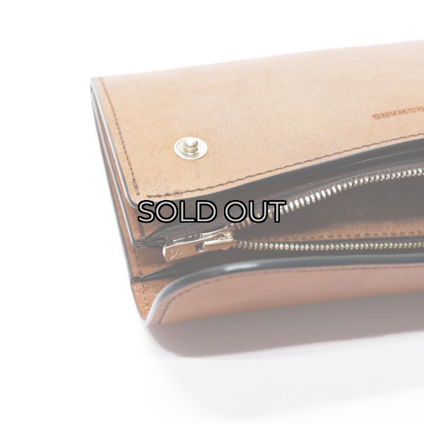 画像6: WILD SWANS（ワイルドスワンズ）WAVE（ウェイブ）ロングウォレット"フルグレインブライドル"/Dark Stain（ダークステイン） (6)