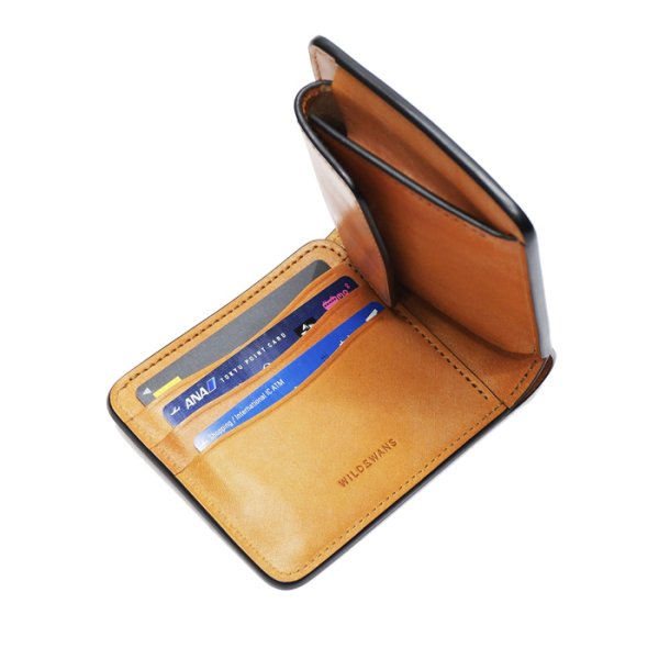 画像6: WILD SWANS（ワイルドスワンズ）GROUNDER（グラウンダー）2つ折りウォレット"フルグレインブライドル"/London Colour（ロンドンカラー） (6)