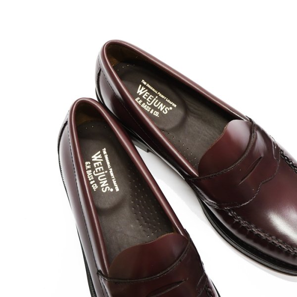 画像7: G.H.BASS(ジーエイチバス)LOGAN Moc Loafer(ローガン:モックローファー)"Leather Sole" / Wine(ワイン) (7)