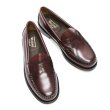 画像4: G.H.BASS（ジーエイチバス）LOGAN MOC LOAFER（ローガンモックローファー）レザーソール/Wine（ワイン） (4)