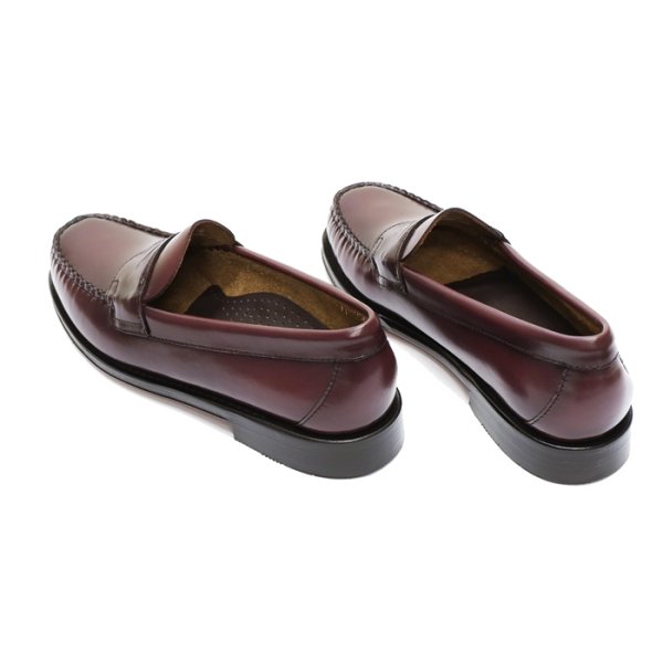 画像5: G.H.BASS(ジーエイチバス)LOGAN Moc Loafer(ローガン:モックローファー)"Leather Sole" / Wine(ワイン) (5)