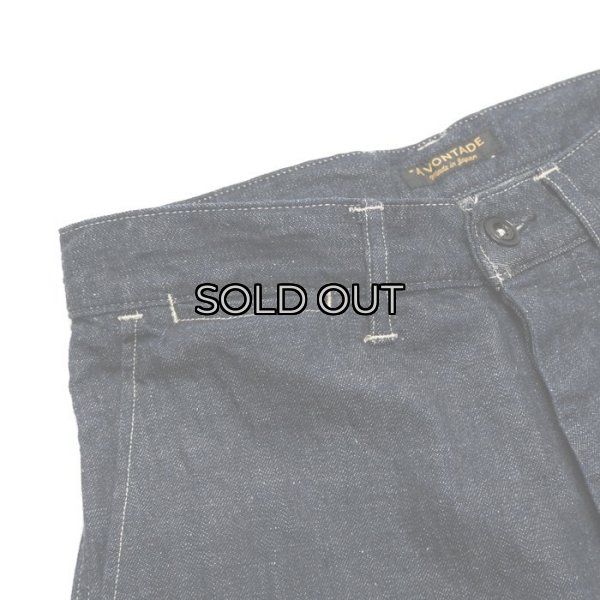 画像4: *A VONTADE（アボンタージ）Buckle back PW Denim Trousers（バックルバックPWデニムトラウザー）"11.5oz Selvedge Denim" / Indigo（インディゴ） (4)