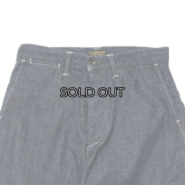 画像2: *A VONTADE（アボンタージ）Buckle back PW Denim Trousers（バックルバックPWデニムトラウザー）"11.5oz Selvedge Denim" / Indigo（インディゴ） (2)