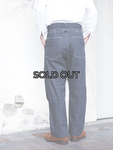 画像10: *A VONTADE（アボンタージ）Buckle back PW Denim Trousers（バックルバックPWデニムトラウザー）"11.5oz Selvedge Denim" / Indigo（インディゴ） (10)