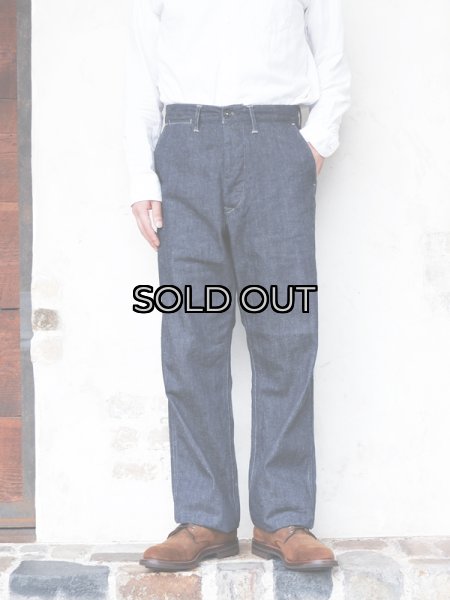 画像9: *A VONTADE（アボンタージ）Buckle back PW Denim Trousers（バックルバックPWデニムトラウザー）"11.5oz Selvedge Denim" / Indigo（インディゴ） (9)