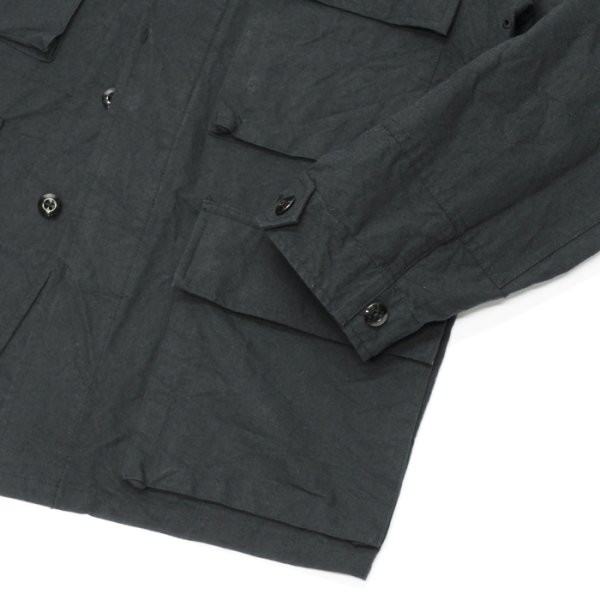 画像5: ＜50％OFF＞*A VONTADE（アボンタージ）BDU Tropical Jacket（BDUトロピカルジャケット）"Wool Cotton Buff Cloth" / Black（ブラック）※XSサイズのみ (5)