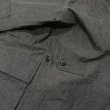 画像8: A VONTADE（アボンタージ）BDU Tropical Jacket（BDUトロピカルジャケット）Wool Cotton Buff Cloth/Charcoal（チャコールグレー） (8)