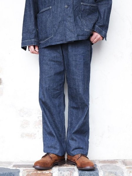 画像11: *A VONTADE(アボンタージ)Buckle back PW Denim Trousers(バックルバックPWデニムトラウザー)"11.5oz Selvedge Denim" / Indigo(インディゴ) (11)