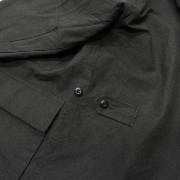 画像8: ＜50％OFF＞*A VONTADE（アボンタージ）BDU Tropical Jacket（BDUトロピカルジャケット）"Wool Cotton Buff Cloth" / Black（ブラック）※XSサイズのみ (8)