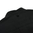 画像6: A VONTADE（アボンタージ）Banded Collar Shirts（バンドカラーシャツ）Cotton Nepped Silk Brushed Sheeting/Black（ブラック） (6)