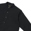 画像4: *A VONTADE（アボンタージ）Banded Collar Shirts（バンドカラーシャツ）”Cotton Nepped Silk Brushed Sheeting” / Black（ブラック） (4)