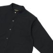 画像4: A VONTADE（アボンタージ）Banded Collar Shirts（バンドカラーシャツ）Cotton Nepped Silk Brushed Sheeting/Black（ブラック） (4)