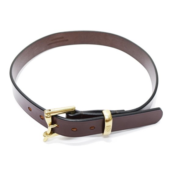 画像2: Martin Faizey(マーティンフェイジー)1.25inch Quick Release Belt(クイックリリースベルト)/ A.Nut(ダークブラウン) (2)
