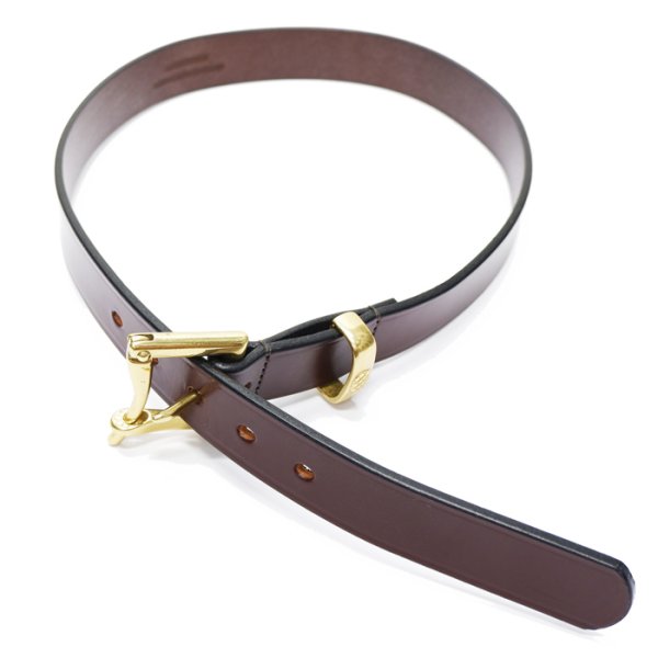 画像3: Martin Faizey(マーティンフェイジー)1.25inch Quick Release Belt(クイックリリースベルト)/ A.Nut(ダークブラウン) (3)