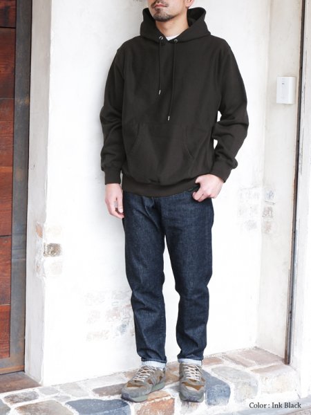 画像10: blurhms ROOTSTOCK(ブラームスルーツストック)Soft&Hard Sweat Hoodie Pullover(ソフト&ハードスウェットフーディプルオーバー)/ Heather White(ヘザーホワイト) (10)