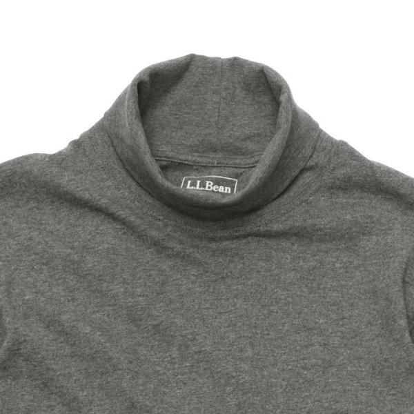 画像6: L.L.Bean（エルエルビーン）Carefree Unshrinkable Turtleneck（ケアフリー・アンシュリンカブル・タートルネック）/ Navy（ネイビー）・Charcoal（チャコールグレー） (6)