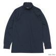 画像2: L.L.Bean（エルエルビーン）Carefree Unshrinkable Turtleneck（ケアフリー・アンシュリンカブル・タートルネック）-Japan Fit-/Navy（ネイビー）・Charcoal（チャコールグレー） (2)