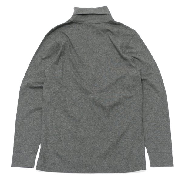画像5: L.L.Bean（エルエルビーン）Carefree Unshrinkable Turtleneck（ケアフリー・アンシュリンカブル・タートルネック）/ Navy（ネイビー）・Charcoal（チャコールグレー） (5)