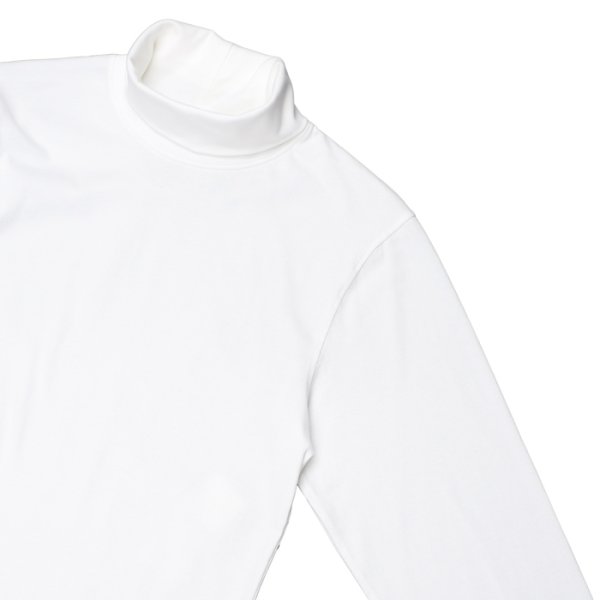 画像7: L.L.Bean(エルエルビーン)Carefree Unshrinkable Turtleneck(ケアフリー・アンシュリンカブル・タートルネック)/ White(ホワイト)・Black(ブラック) (7)