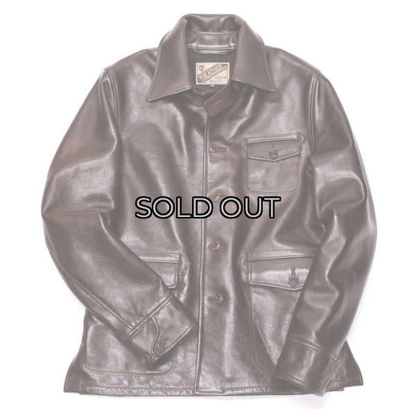 画像1: Y'2 LEATHER（ワイツーレザー）ANILINE HORSE SHIRT JACKET（アニリンホースシャツジャケット）/Brown（ブラウン） (1)