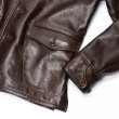 画像5: Y'2 LEATHER（ワイツーレザー）ANILINE HORSE SHIRT JACKET（アニリンホースシャツジャケット）/Brown（ブラウン） (5)