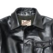 画像3: Y'2 LEATHER（ワイツーレザー）ANILINE HORSE SHIRT JACKET（アニリンホースシャツジャケット）/Black（ブラック） (3)