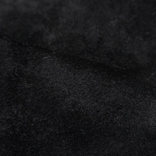 画像11: 【PointUp10%11/10迄】Y'2 LEATHER(ワイツーレザー)STEER SUEDE×STEER OIL RIB JACKET(ステアスエード×ステアオイル リブジャケット)/Black(ブラック) (11)