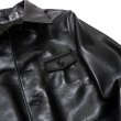 画像8: Y'2 LEATHER（ワイツーレザー）ANILINE HORSE SHIRT JACKET（アニリンホースシャツジャケット）/Black（ブラック） (8)