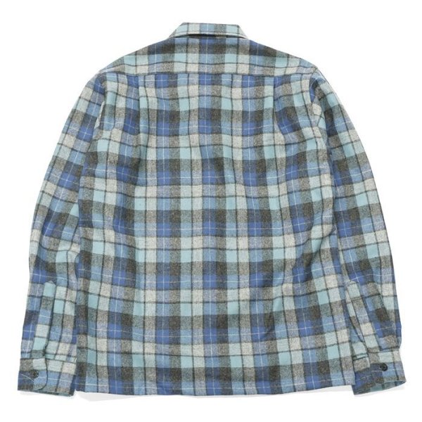 画像2: PENDLETON(ペンドルトン)THE ORIGINAL BOARD SHIRT(ザ・オリジナル・ボードシャツ)-Japan Fit-/Beach Boy Plaid Blue(ビーチボーイチェック・ブルー) (2)