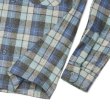 画像5: PENDLETON（ペンドルトン）THE ORIGINAL BOARD SHIRT（ザ・オリジナル・ボードシャツ）-Japan Fit-/Beach Boy Plaid Blue（ビーチボーイチェック・ブルー） (5)