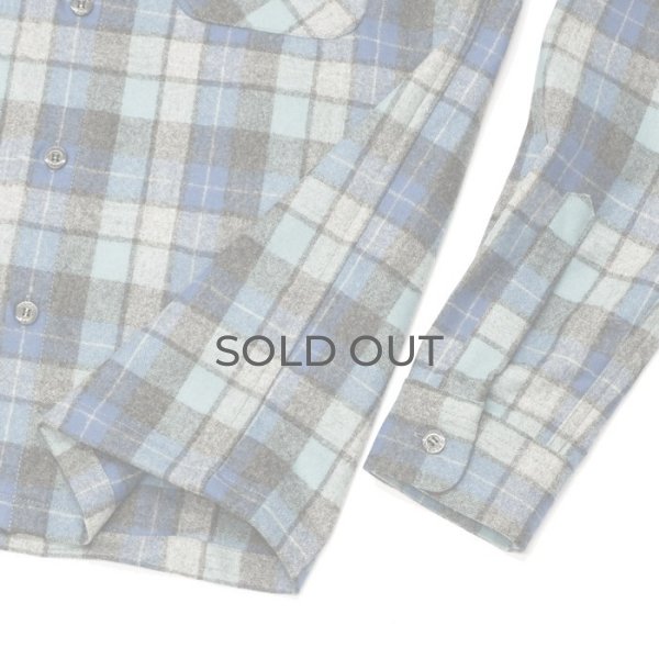 画像5: PENDLETON（ペンドルトン）THE ORIGINAL BOARD SHIRT（ザ・オリジナル・ボードシャツ）-Japan Fit-/Beach Boy Plaid Blue（ビーチボーイチェック・ブルー） (5)