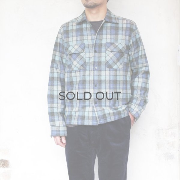 画像9: PENDLETON（ペンドルトン）THE ORIGINAL BOARD SHIRT（ザ・オリジナル・ボードシャツ）-Japan Fit-/Beach Boy Plaid Blue（ビーチボーイチェック・ブルー） (9)