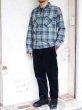 画像11: PENDLETON（ペンドルトン）THE ORIGINAL BOARD SHIRT（ザ・オリジナル・ボードシャツ）-Japan Fit-/Beach Boy Plaid Blue（ビーチボーイチェック・ブルー） (11)