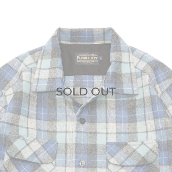 画像3: PENDLETON（ペンドルトン）THE ORIGINAL BOARD SHIRT（ザ・オリジナル・ボードシャツ）-Japan Fit-/Beach Boy Plaid Blue（ビーチボーイチェック・ブルー） (3)