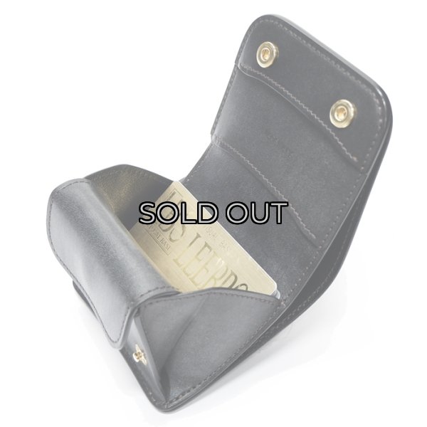 画像8: WILD SWANS（ワイルドスワンズ）CASA（カーサ）コンパクトウォレット"フルグレインブライドル"/Black（ブラック） (8)