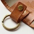 画像4: Whitehouse Cox（ホワイトハウスコックス）S9692 Key Case with Ring（キーケース）/Dk.Khaki×Espresso（ダークカーキ×エスプレッソ） (4)