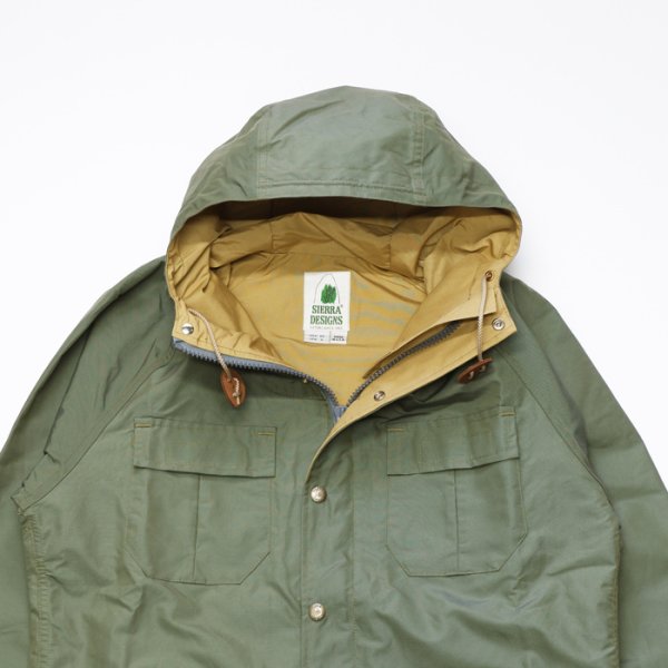 画像3: SIERRA DESIGNS(シエラデザイン)ORIGINAL MOUNTAIN PARKA(オリジナルマウンテンパーカー)"Made in USA" / Sage×V.Tan(セージ×ヴィンテージタン) (3)