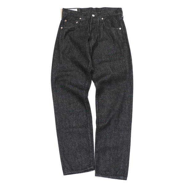 画像1: STUDIO D'ARTISAN（ステュディオ・ダ・ルチザン）ウォッシュジーンズ "テーパード” 13oz/Black（ブラック）ワンウォッシュ【裾上げ無料】 (1)