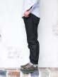画像12: STUDIO D'ARTISAN（ステュディオ・ダ・ルチザン）ウォッシュジーンズ "テーパード” 13oz/Black（ブラック）ワンウォッシュ【裾上げ無料】 (12)