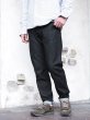 画像14: STUDIO D'ARTISAN（ステュディオ・ダ・ルチザン）ウォッシュジーンズ "テーパード” 13oz/Black（ブラック）ワンウォッシュ【裾上げ無料】 (14)