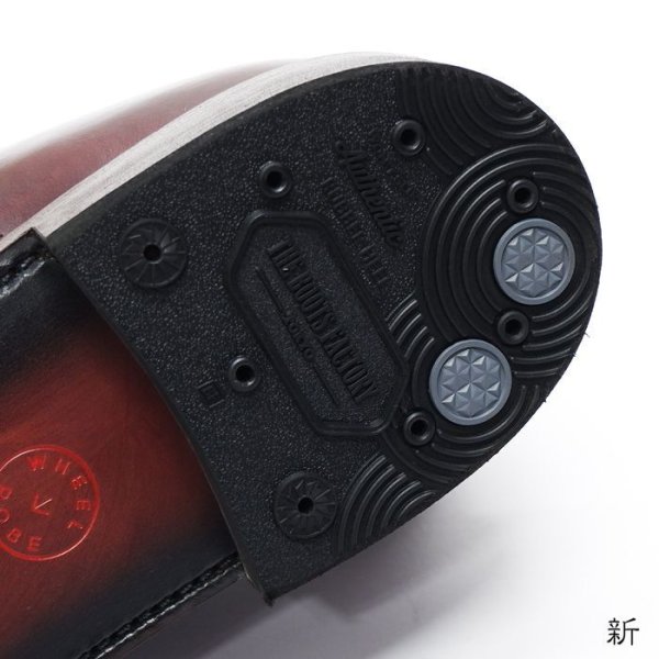 画像10: WHEEL ROBE(ウィールローブ)PLAIN TOE BLUCHER(プレーントゥブルーチャー)/Black(ブラック) (10)