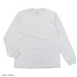 画像4: Hanes（ヘインズ）BEEFY Long Sleeve T-Shirt（ビーフィーロングスリーブTシャツ）/White（ホワイト）・Navy（ネイビー）・H.Grey（ヘザーグレー）・Dark Grey（ダークグレー） (4)