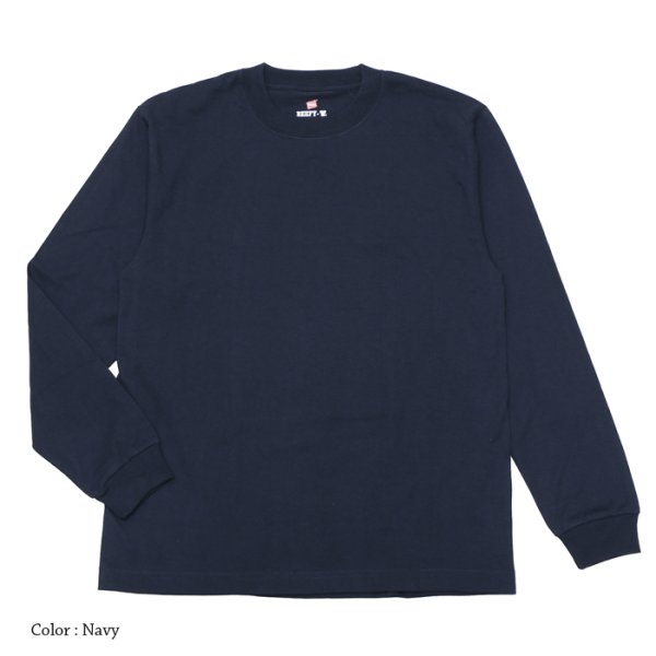 画像3: Hanes(ヘインズ)BEEFY Long Sleeve T-Shirt(ビーフィーロングスリーブTシャツ)/ 4Colors(全4色展開) (3)