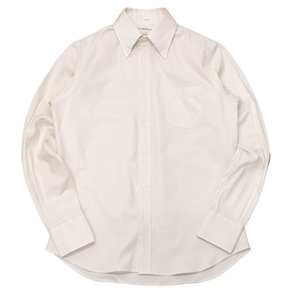 画像1: INDIVIDUALIZED SHIRTS（インディビジュアライズドシャツ）Standard Fit B.D. Shirt（スタンダードフィットボタンダウンシャツ）"HERITAGE CHAMBRAY"/Beige（ベージュ） (1)