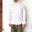 画像9: INDIVIDUALIZED SHIRTS（インディビジュアライズドシャツ）Standard Fit B.D. Shirt（スタンダードフィットボタンダウンシャツ）"HERITAGE CHAMBRAY"/Beige（ベージュ）※14Hサイズのみ (9)