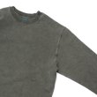 画像4: Good On（グッドオン）Rough Crew Sweat（ラフクルースウェット）"Pigment Dye"/Black（ブラック） (4)