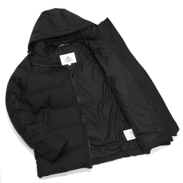 画像8: PYRENEX（ピレネックス）SPOUTNIC MINI RIPSTOP JACKET（スプートニックミニリップストップジャケット）/ Black（ブラック） (8)