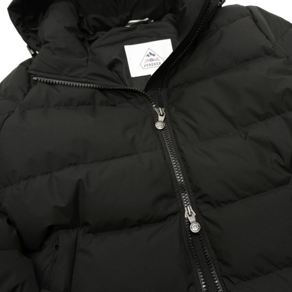 画像6: PYRENEX（ピレネックス）SPOUTNIC MINI RIPSTOP JACKET（スプートニックミニリップストップジャケット）/ Black（ブラック） (6)